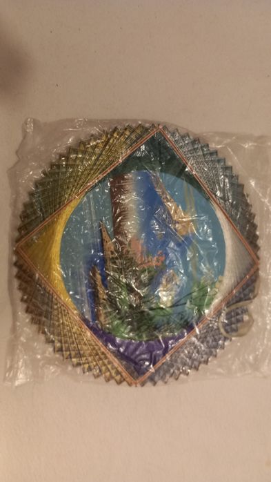 Trabalho artesanal japonês clássico  (string art ou temari geométrico)