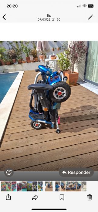 moto electrica Stannah dobravel