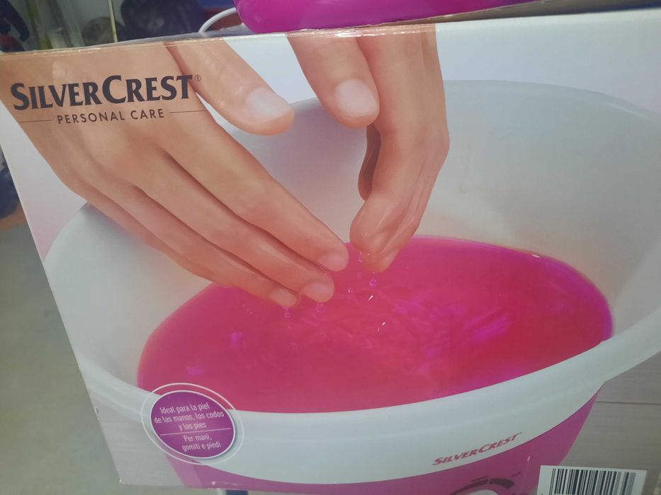 Banho de Paraffina Eletrico para mãos e pés Silvercrest, BAIXA DE PREÇO