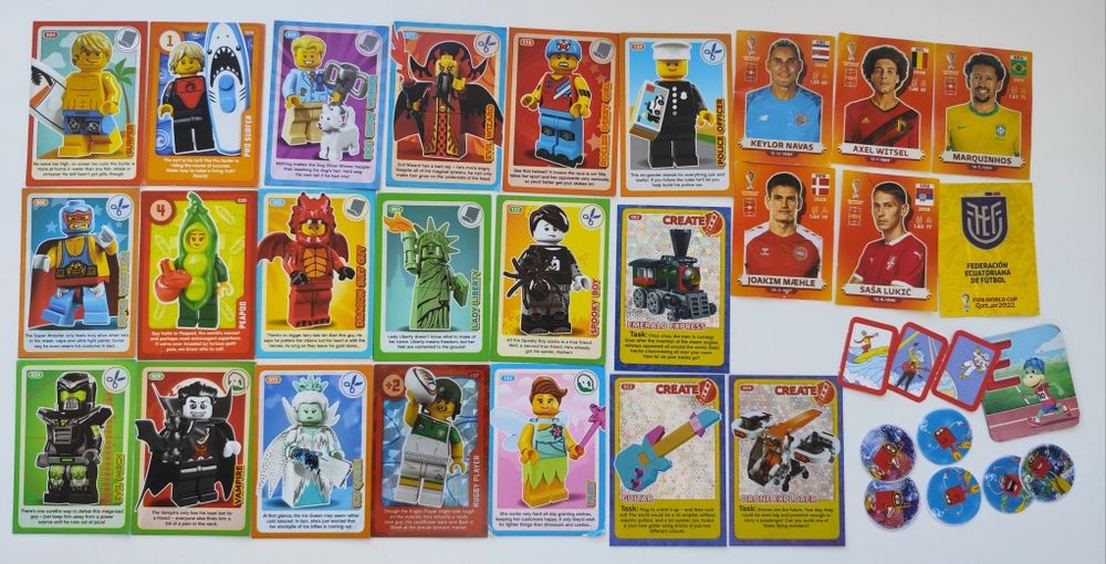 Картки Lego Fifa world cup McDonald's