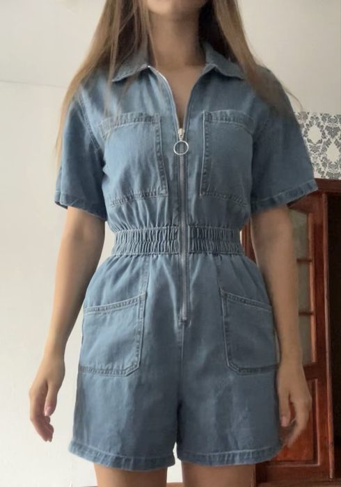 Комбінезон джинсовий шорти не Zara