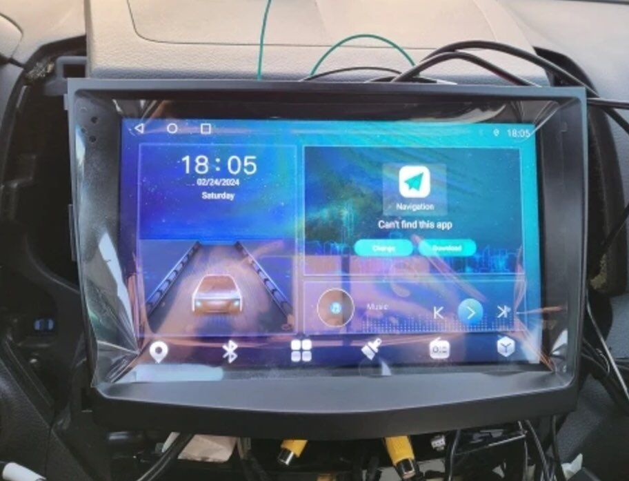Rádio 9" Android Hyundai ix45 Santa Fé 2013-17 Carplay GPS wifi NOVO
