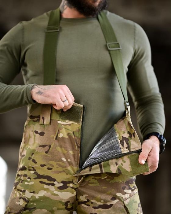 Тактичний зимовий костюм мультикам утеплений військовий до -20 спраажн