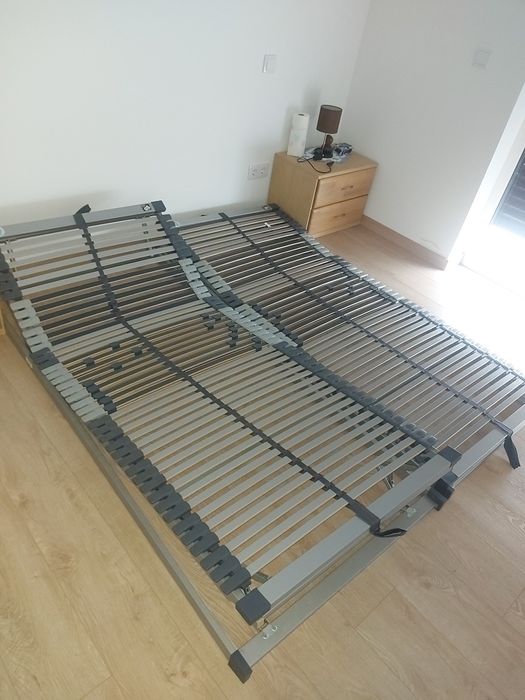 2 estrados de Cama de adulto | Estrados de ripas com 42 ripas 7 zonas