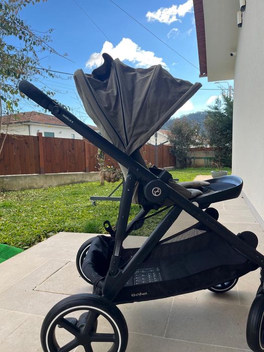 Carrinho Gazelle S + Ovo + Cadeira Passeio + isofix