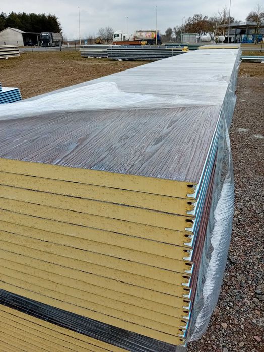 Płyta warstwowa ścienna OUTLET DREWNOPODOBNA ciemny dąb