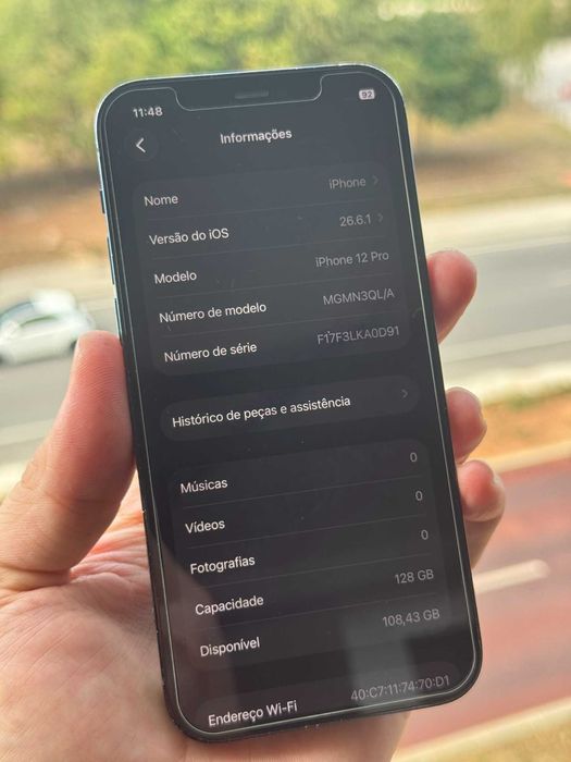 iPhone 12 Pro 128 GB como Novo (Garantia de 6 Meses)