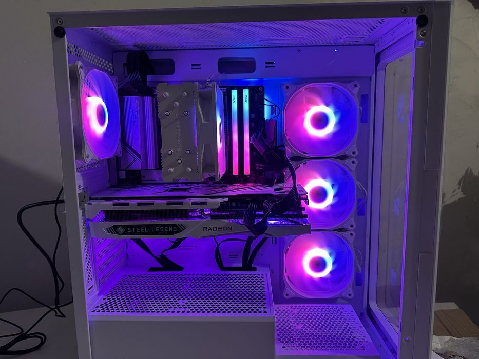 Komputer gamingowy Ryzen 7500F RX 9060XT 16GB  FV23% Gwarancja 24M