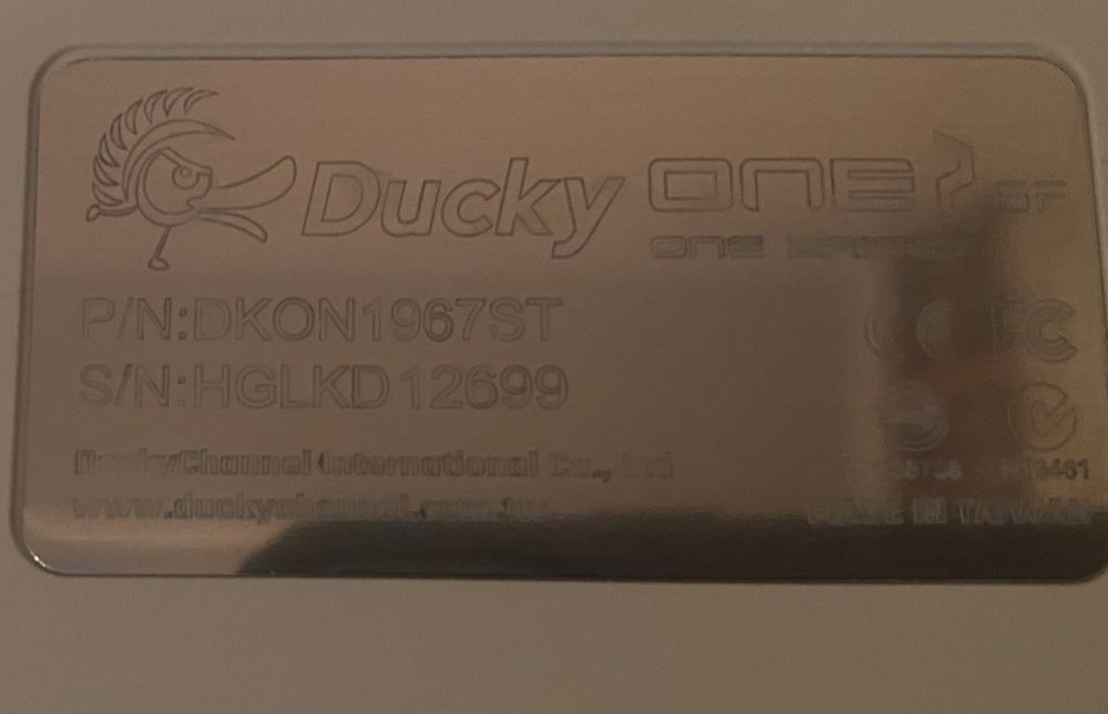 Клавіатура Ducky One 2 SF механічна