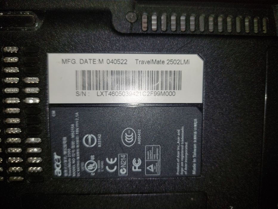 Toshiba acer fujitsu