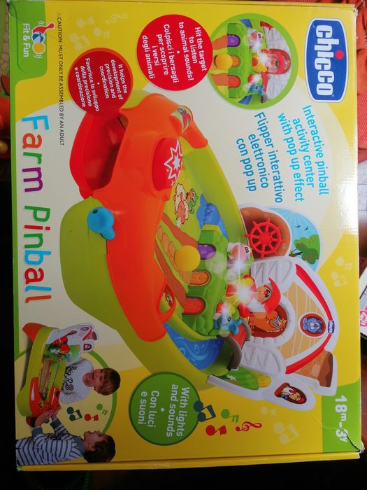 Pinball farm brinquedo chicco