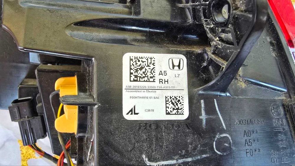 Ліхтар фонарь задня фара Honda Accord 10 2018-2022 комплект 4 шт з накладками