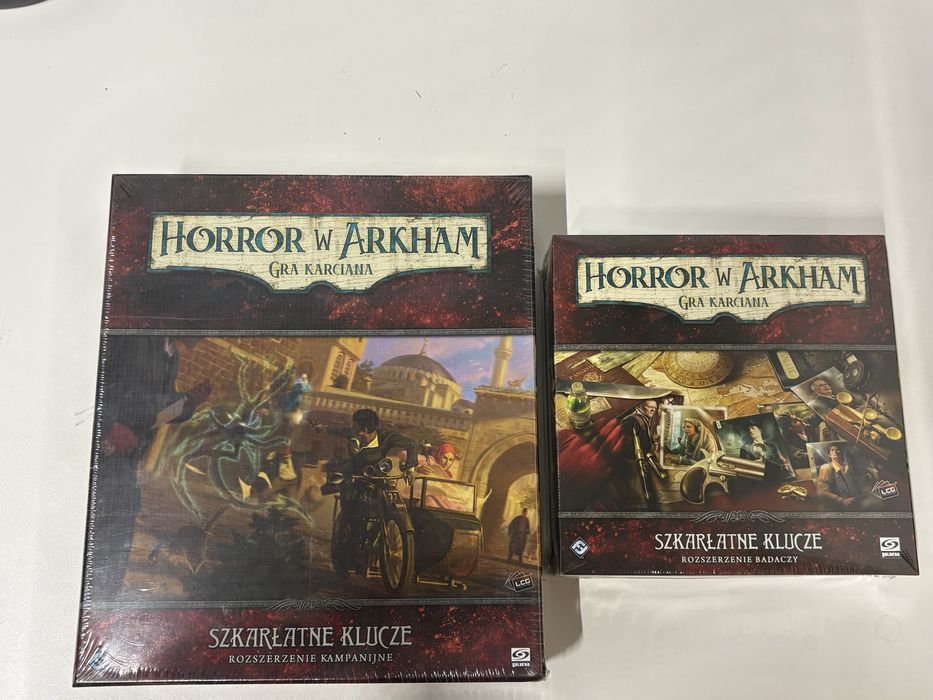 Horror w Arkham Szkarłatne Klucze - badacze + kampania NOWE