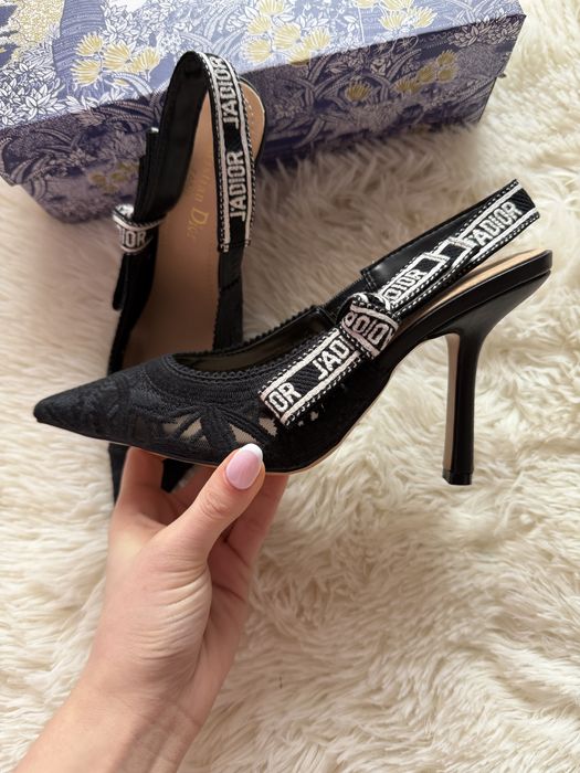 Туфлі діор чорні ,туфлі черные диор 37,38,39