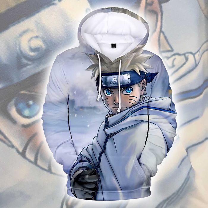 Bluza Naruto Uchiha Dziecięca Kangurka Kaptur Kieszenie Prezent 150