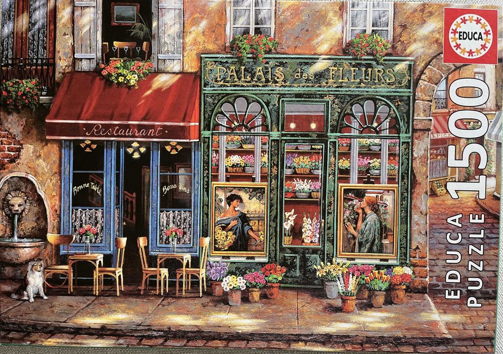 Conjunto 10 puzzles de 1000 e 1500 peças