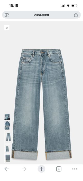 Джинси zara baggy