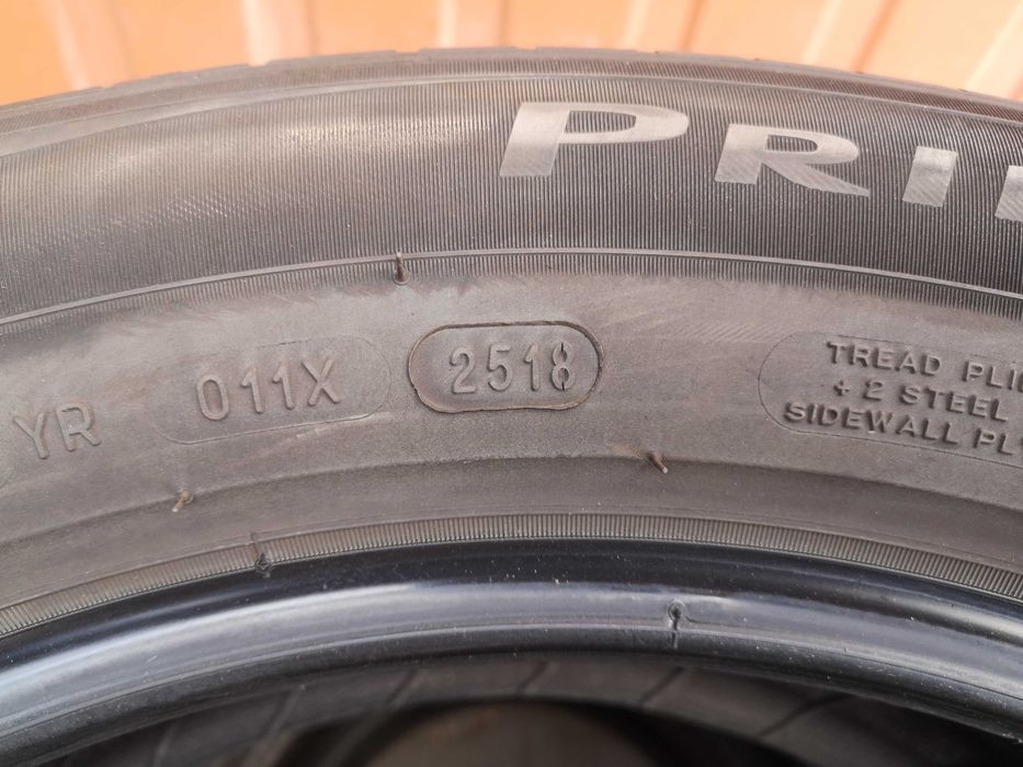 225/55 R18 98V - Michelin Primacy 3 (2 sztuki) Bez Napraw