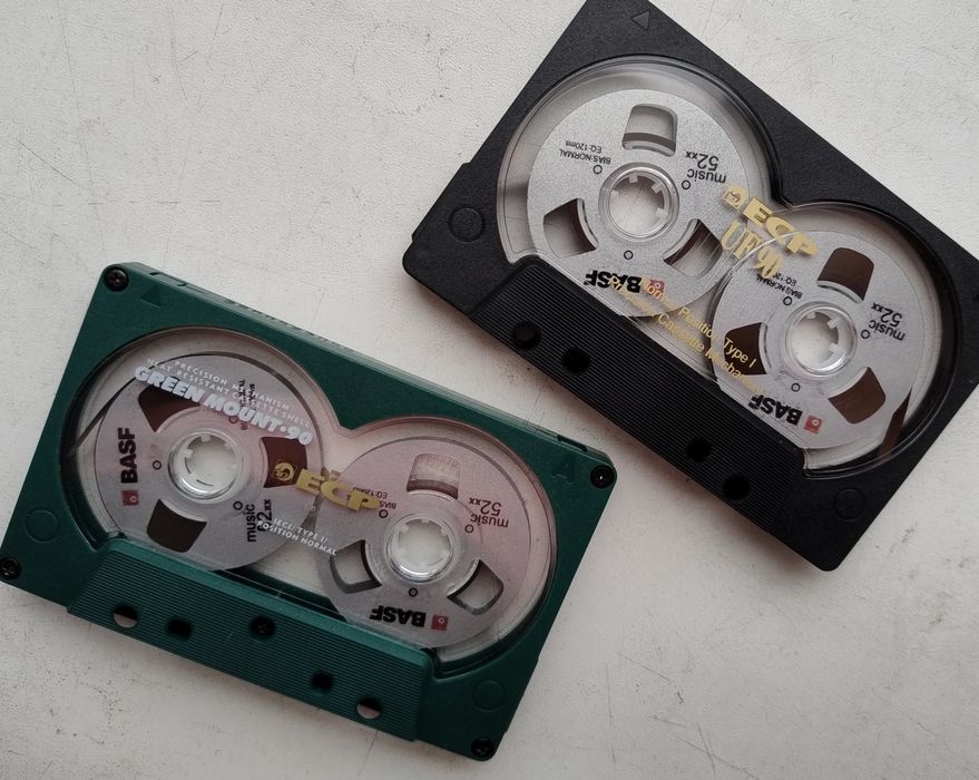 Аудиокасети с бобинками.Basf.