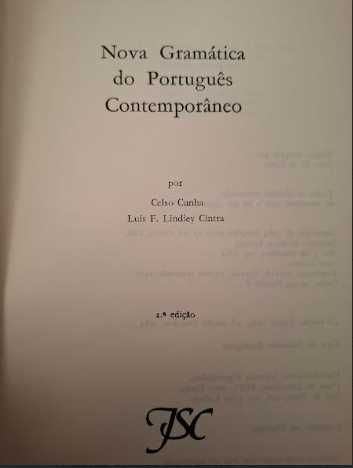Nova Gramática do Português Contemporâneo, de Celso Cunha e Lindley Cintra