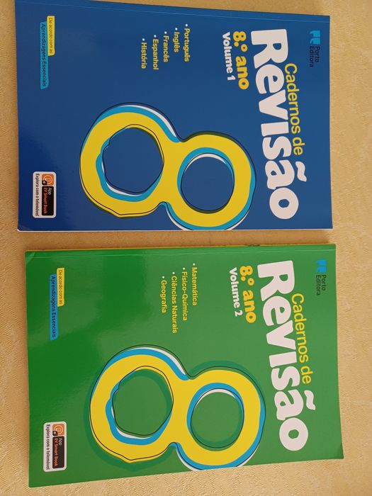 Cadernos de Revisão - 8.º Ano  (NOVO)