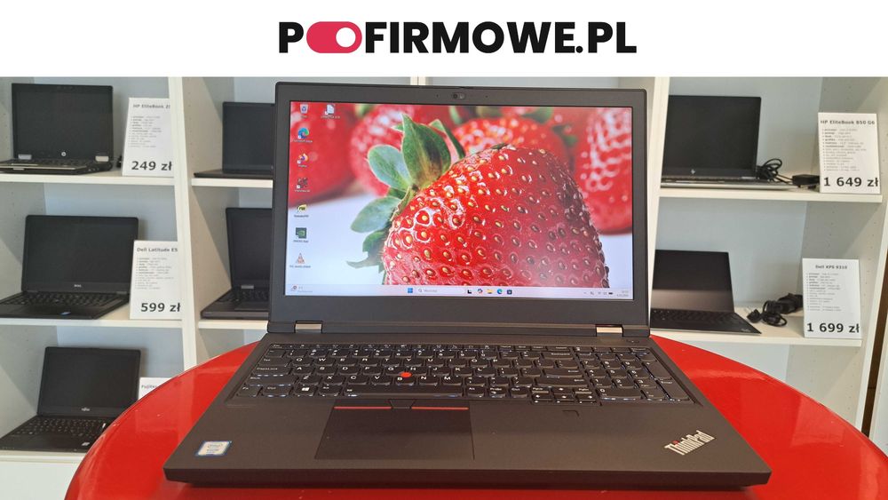 Stacja Robocza Lenovo Thinkpad P15 G1 Xeon 64GB/500SSD Quadro RTX 5000