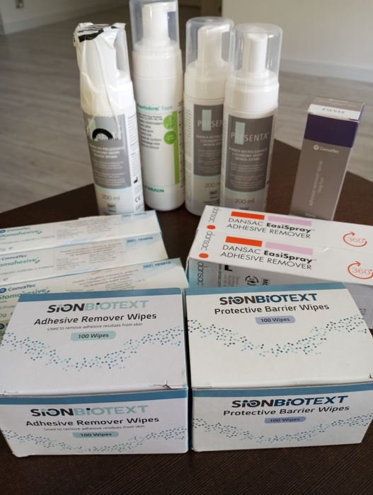 Zestaw do pielęgnacji skóry wokół stomi