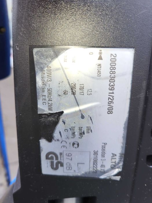 Karcher -Nilfisk Poseidon 3-40 z bębnem