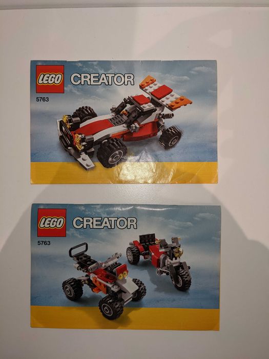 LEGO 5763 Creator 3w1 - Pustynny samochód terenowy