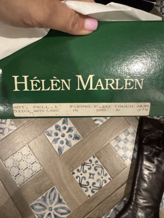 Helen marlen зимові сапоги 37,5 розмір