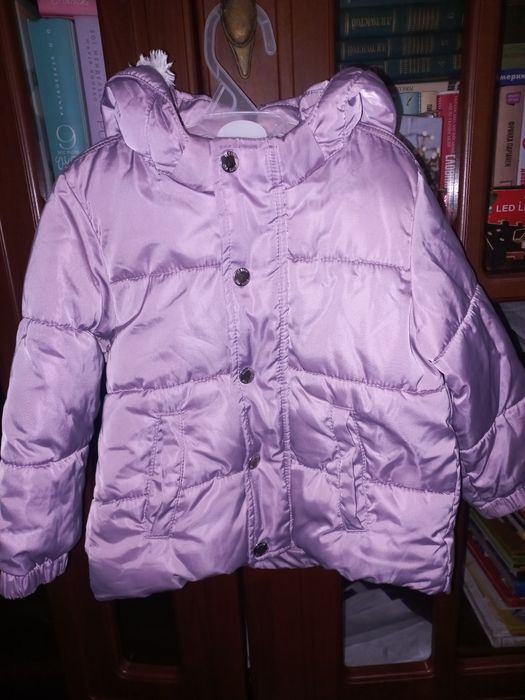 Куточка тепла на дівчинку 2-х років та шапка