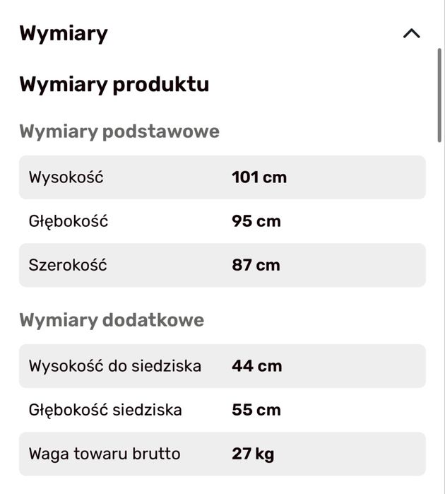 Granatowa sofa, szary fotel