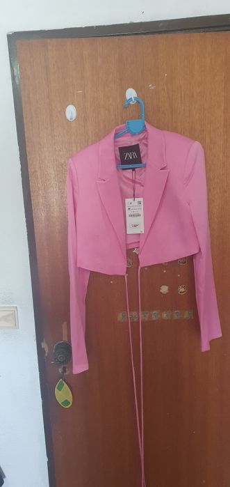 Conjunto calças e casaco