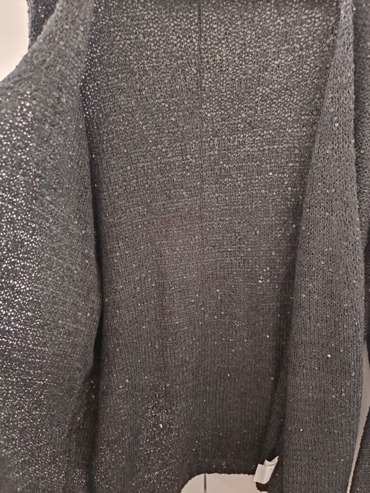 czarny kardigan XL