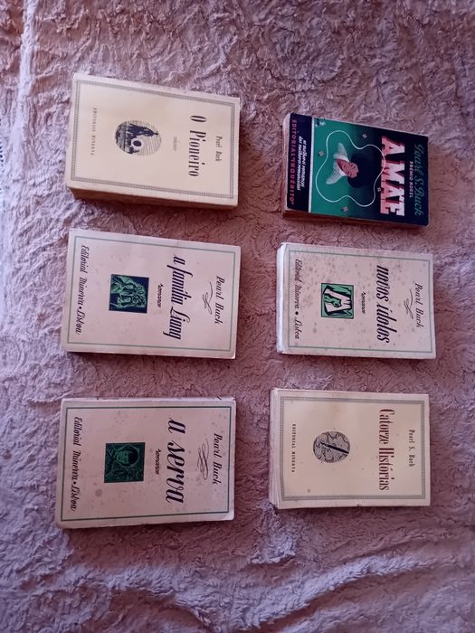 Conjunto de 6 Livros Antigos Pearl Buck