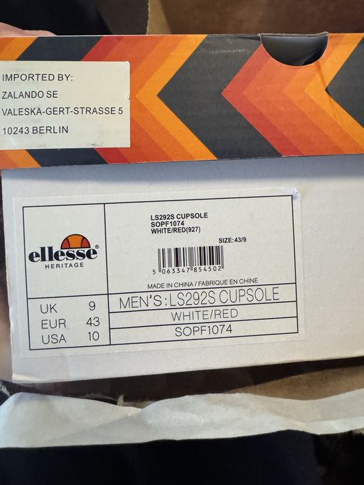 Білі кросівки Ellesse оргінал 43 розмір