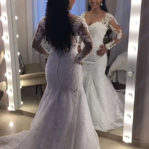 Vestido de noiva sereia