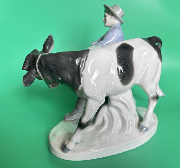 Figurka porcelanowa: „Młodzieńczy upór ” GRÄFENTHAL piękna