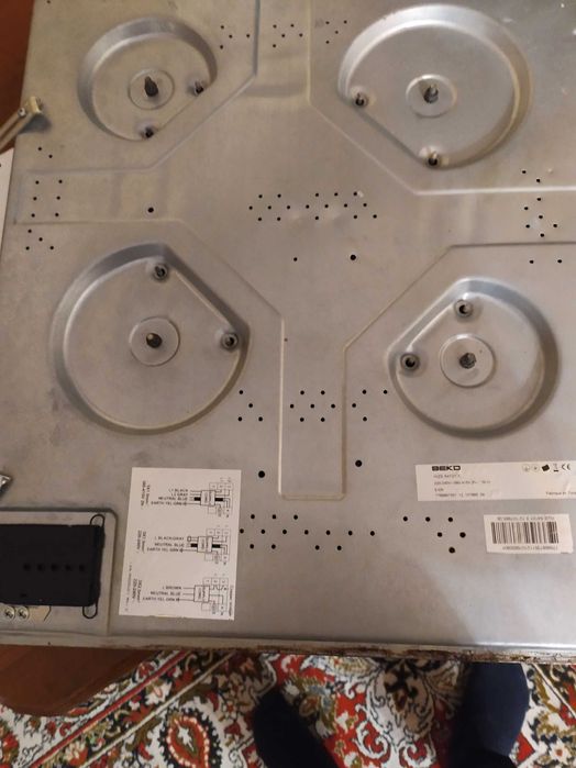 Електрична плита веко