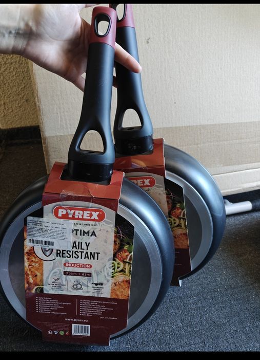 НАЙКРАЩА зносостійка НОВІ сковорідка 26 Індукційна Pyrex Optima Natur