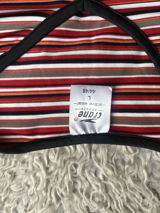 T-shirt w paski L 40