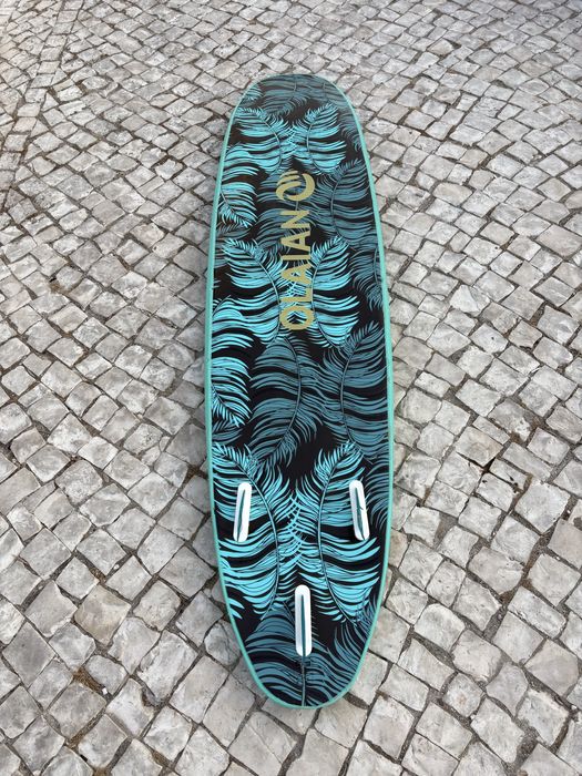 Prancha de surf softboard olaian soft malibu longboard mini