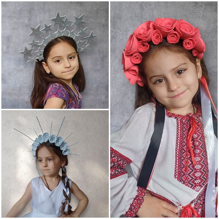 Обручі на голову , ободок,ободки, Hовий Рік, заколки,резинки