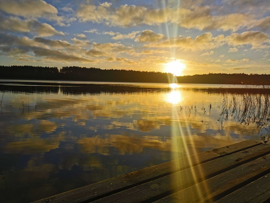 Promocja Mazury dom Bania jacuzzi nad jeziorem kajak sup jedna DOBA