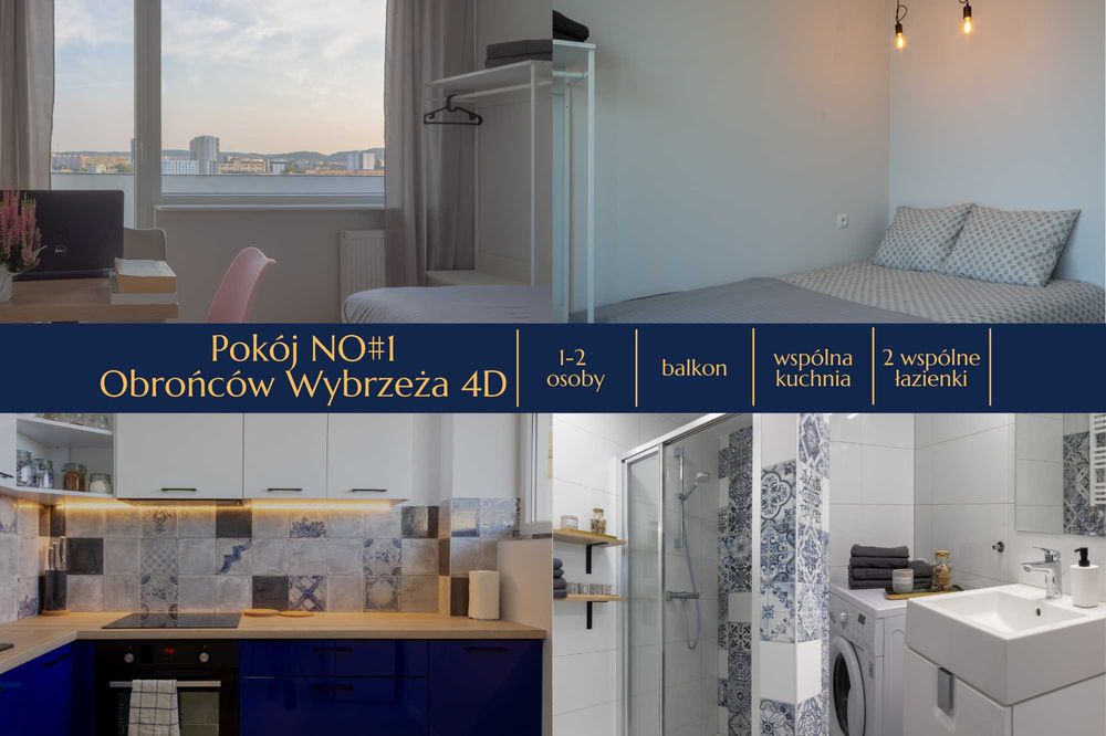 Nowoczesne Apartamenty - Blisko morza - nawet do 4 osób
