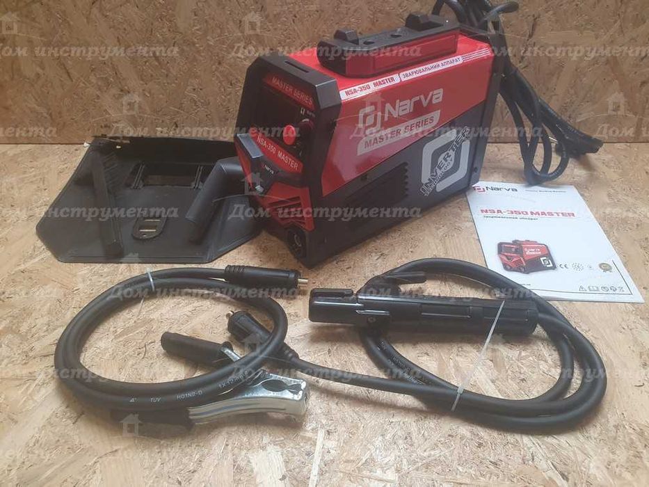 Зварювальний апарат NARVA NSA-350 MASTER Anti-stick Arc force Hot start IGBT 4,4 квт