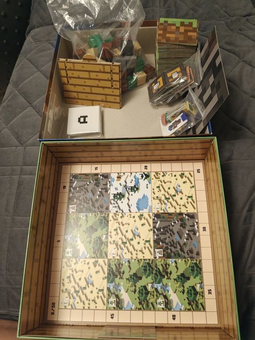 Minecraft Builders &Biomes gra planszowa