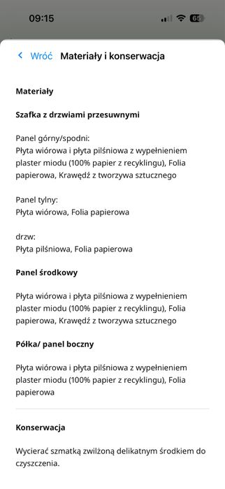 Regał z 6 półkami  imitacja dębu LÅDMAKARE  Ikea stan idealny