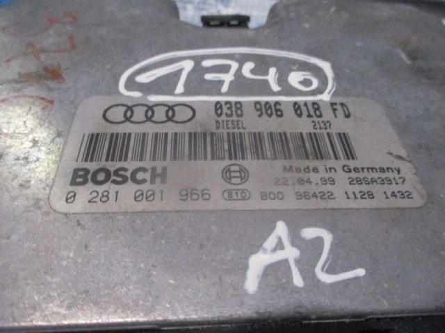 Centralina motor / ECU AUDI A4 (8D2, B5)