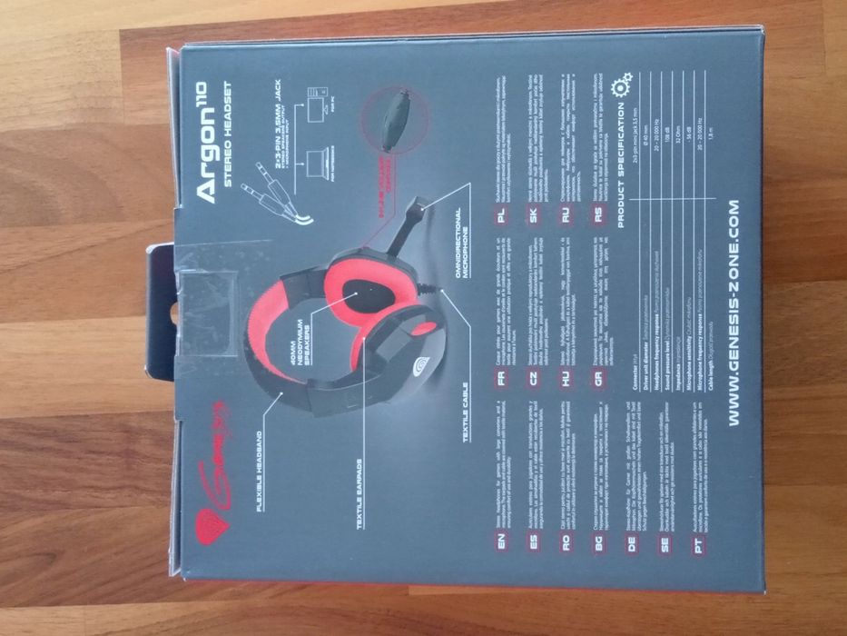 Słuchawki Genesis argon 110
